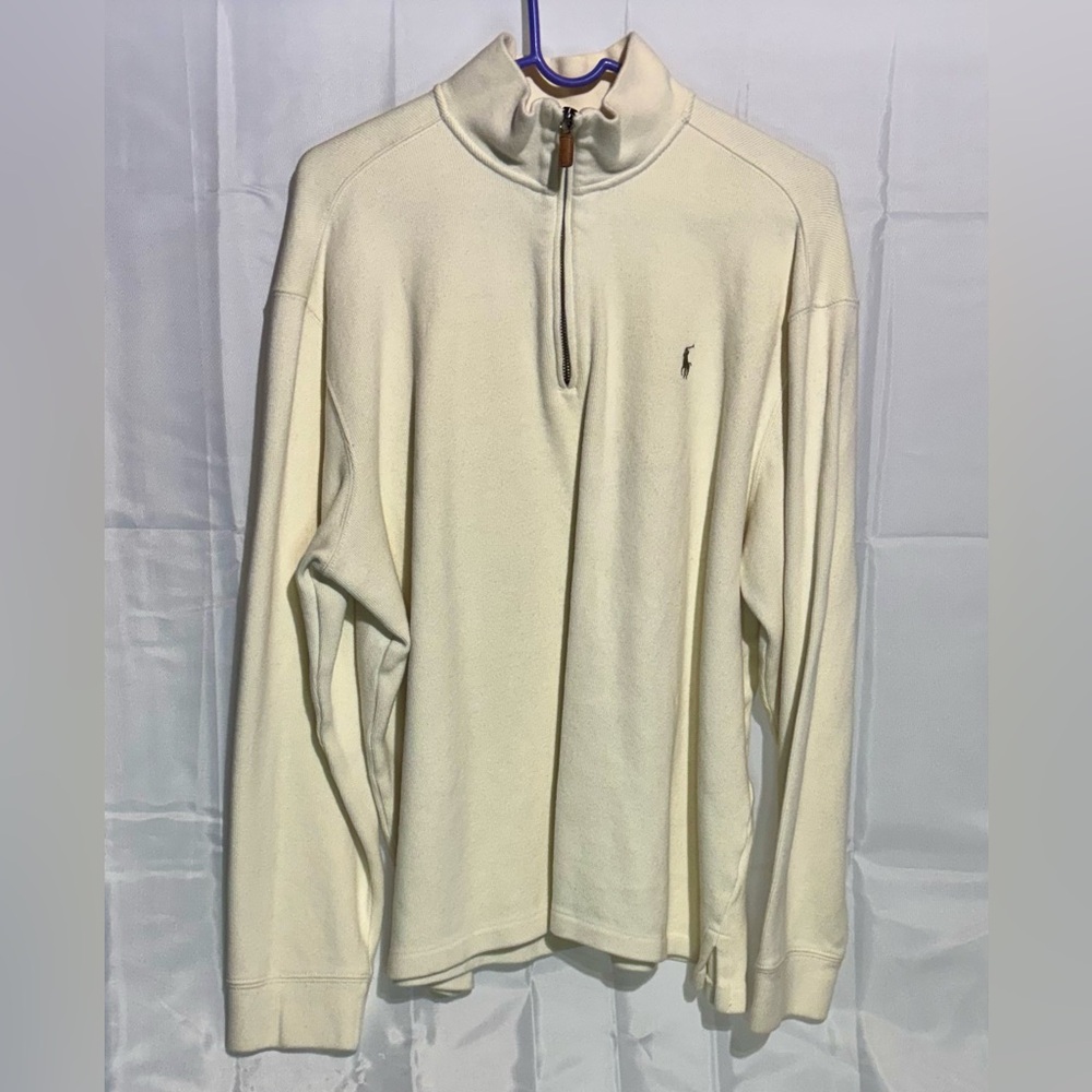 Polo Quarter Zip Sweater